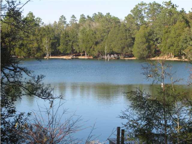 Nice wooded LAKE FRONT lot on paved road. East of Hwy. 87 and south of I-10. Very pretty lake and lot has large pine tree, oaks, and cypress trees at the waters edge. Will allow site built homes or mobile homes. 69 feet of paved road frontage and 91 feet of waterfront. Owner's are licensed Florida real estate broker's. Listing Broker/Salesperson has ownership interest in the property.