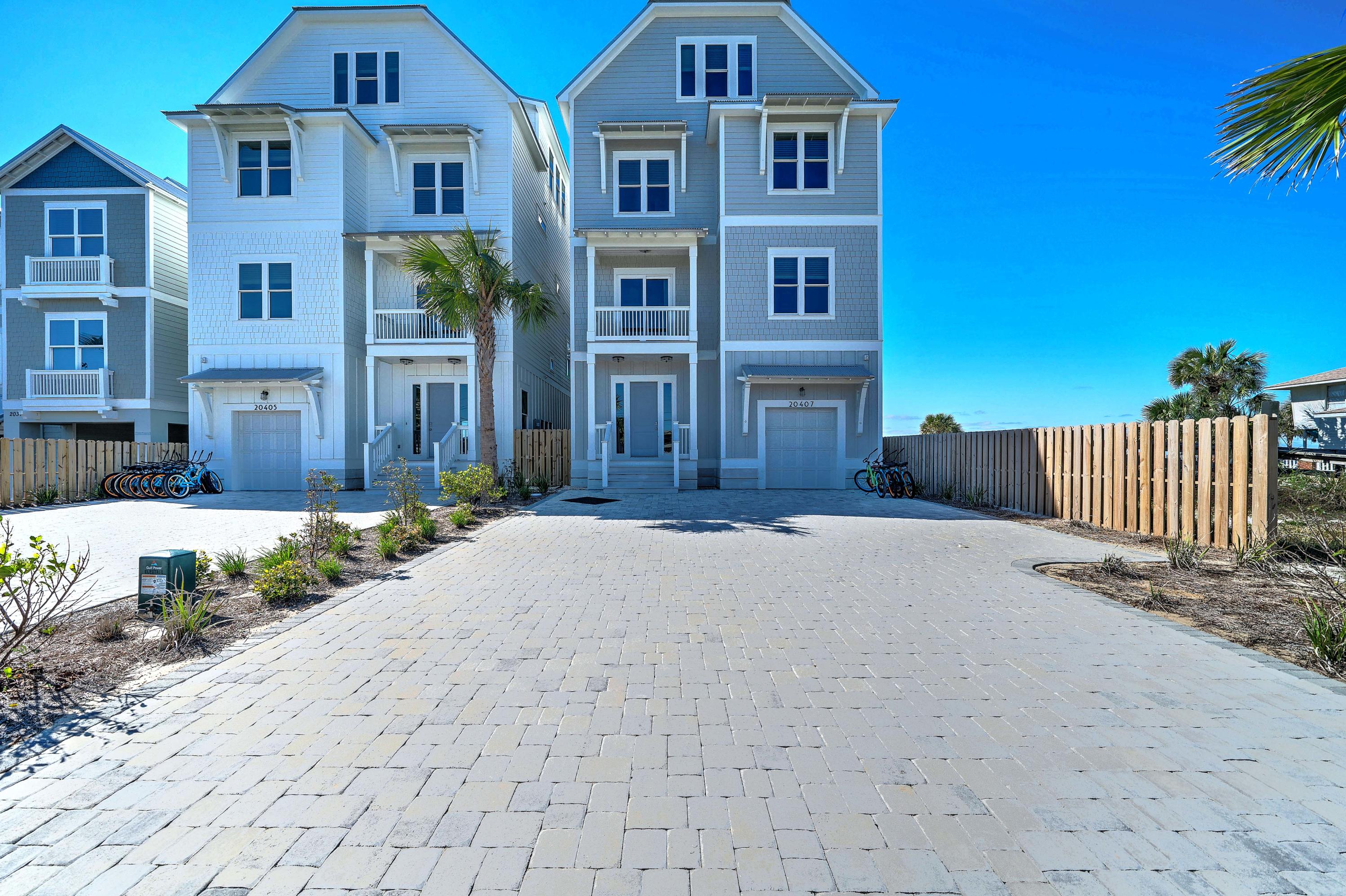 Start counting the rental income possibilities if you want a stellar investment! The potential is unreal for this NINE BEDROOM, NINE AND A HALF BATH Craftsman Style Beach House built in 2019. Laguna Beach has forever been in the hearts and minds of locals and longtime visitors to Panama City Beach. It would surely be a place that renters or relatives could enjoy for years to come whether they swim in the ocean or dip in the private pool and spa. Think of what a home this size could mean as your legacy to future generations. Consider real estate when managed properly as a safe bet for your future. Who wouldn't love our emerald waters and our sugar colored sand? You are VERY close to popular 30-A and to Inlet Beach in one direction and Pier Park and the International Airport in the other -.