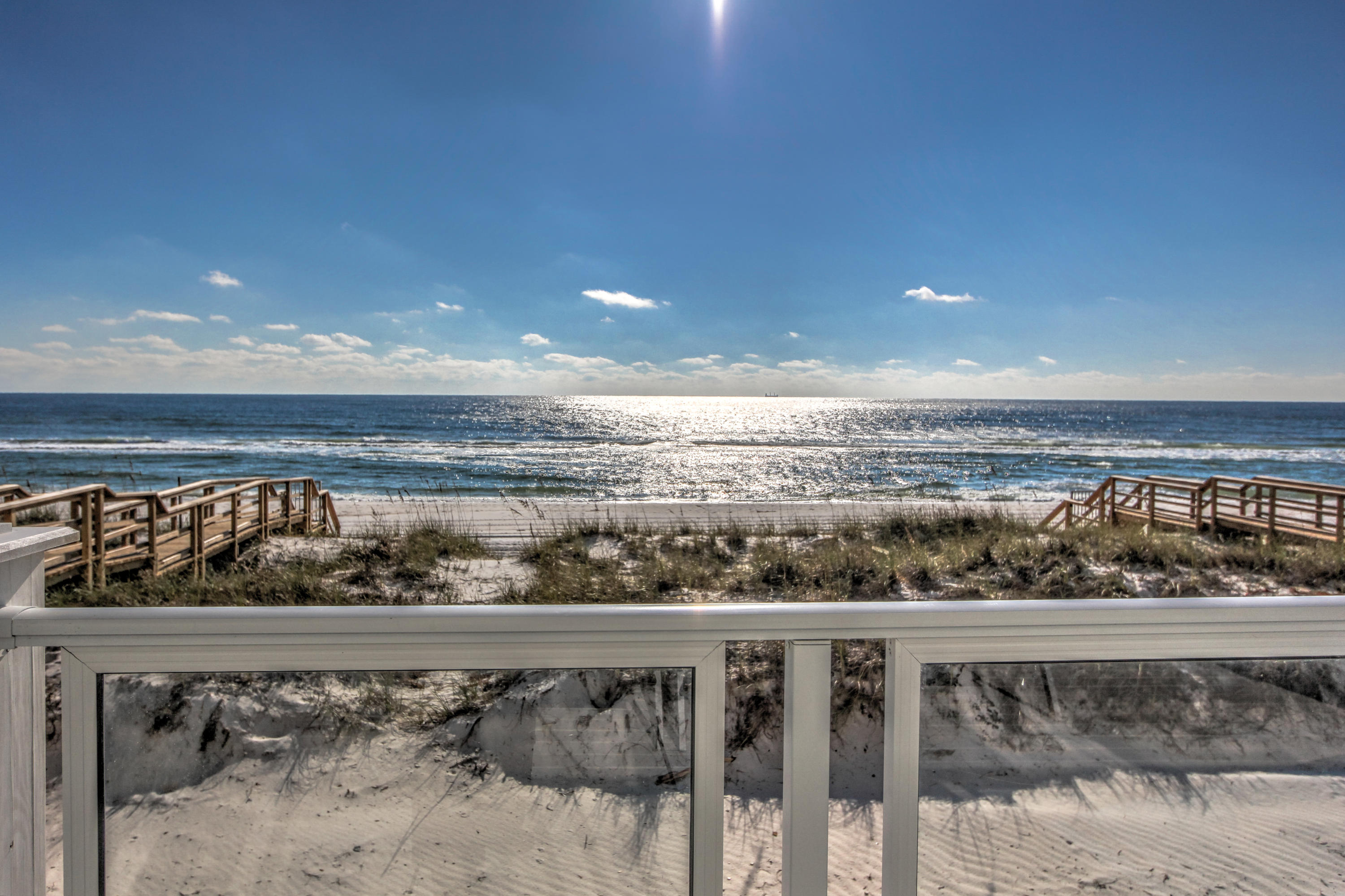 Aptly named ''Coastal Luxury,'' the breadth and depth of planning for this stately residence will leave you in awe from the moment you enter. Directly situated on 34' of Gulf of Mexico frontage, no detail has been spared in the planning and execution of this edifice. Notable features include over 4,000 square feet of thoughtfully designed living space and a private pool overlooking the sugar white sand and turquoise hued waters. Should you utilize the tremendous space for an investment property, guests will be in awe over the luxurious amenities, like new condition, and high-end finishes. The residence is also geographically poised minutes from all of the world-class dining and entertainment venues Pier Park and Scenic Highway 30A have to offer.