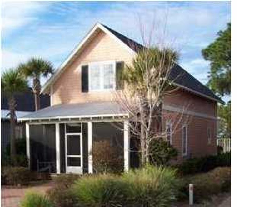 PAINT YOUR OWN PICTURE...here is the perfect canvas. 3BR/3.5BA floor plan with the heated pool and putting green JUST ACROSS THE STREET. Enter through the large screened porch with two sets of French doors opening into the living room. This Bungalo home is complete with 10' ceilings, crown molding, custom plantation shutters, stainless GE Profile appliances, granite kitchen and master bath countertops. The first level features the living room, kitchen, powder room and master bedroom. Upstairs there are two large guest bedrooms, each with their own bathroom. Plenty of storage with walk-in areas in each of the upstairs guestrooms as well as an owner's lock off closet in the master bedroom. This home is pre-wired for a whole-house audio/video network. Extensive landscaping and Florida