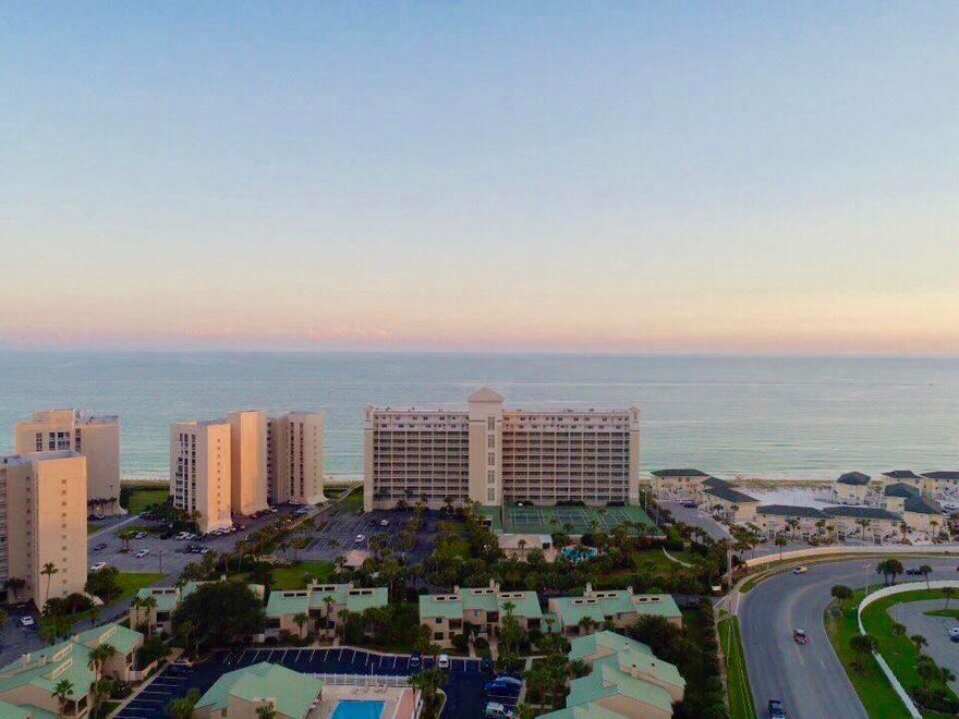 Timeless Elegance. This stunning 10th floor remodeled condo is ready for a new owner to enjoy. The owner spared no expense in the remodel (over $300K) after they purchased it. Featuring travertine floors, custom cabinetry, granite countertops and stainless appliances, this is the perfect lifestyle condo. The kitchen, laundry area, and bathrooms were all reconfigured as part of the remodel. This is the coveted ''D'' floorpan which offers an open concept living and dining area and a spacious 250 sq ft balcony overlooking the Gulf of Mexico. The Tides of Destin is a non-rental gulf front complex with 24 hour on-site security, gated entry, 387 feet of beach frontage, Clubhouse, pool/hot tub, tennis/pickleball courts.
