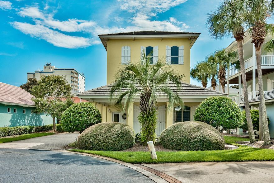 Completely renovated 4br/3 bath home with new flooring, appliances, and furniture located in the gated beach community of Emerald Shores. Emerald Shores is the only community north of Scenic 98 that own's a beach front property to provide deeded beach access with a pavilion and bathrooms for its owners and guests. Every room in this home has been re-done and looks new. Rental projections are in the 50 to 60k range due to all the upgrades and proximity to the Beach. Gulf views from the third floor deck and front porch, outdoor patio with grill area, add nice outdoor living space. In addition to the beach pavilion, Emerald Shores has two pools, tennis and shuffle board courts for the use of the community.