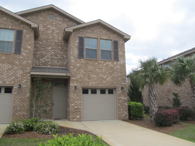 This all brick 3 bedrooms, 2 1/2 bathrooms, 2 story corner unit townhome with attached garage has tile throughout the first floor, kitchen with granite counters, maple cabinets and stainless steel appliances. Master bedroom and additional bedrooms upstairs along with laundry and guest bathroom. This classic charmer is located in a highly desirable neighborhood and minutes away from the beach. Come and see how lovely the neighborhood is! Sorry NO PETS allowed.