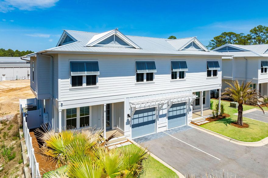 Introducing Century 393, a new luxury townhome community in Santa Rosa Beach, perfectly positioned just off Scenic Highway 30A. This neighborhood places you minutes from Ed Walline Beach Access, Gulf Place Town Center, and favorite local spots like Shunk Gulley Oyster Bar and Papa Surf Burger Bar--all easily reached by bike or golf cart.Unit #40B offers 1,914 square feet of heated and cooled living space (2,412 under roof) with a thoughtful layout designed for both comfort and investment potential. Featuring 3 bedrooms, 4.5 bathrooms, and a bonus bunk room, this townhome combines modern finishes with coastal-inspired style. The first floor highlights an open-concept design with seamless flow between the kitchen, dining, and living areas. A walk-in pantry, powder bath, laundry room, and private one-car garage complete the lower level.

Upstairs, the primary suite boasts a spa-like bathroom with dual vanities and a walk-in shower. Each guest bedroom has its own ensuite bath, while the flexible bunk room includes access to an additional full bath with a double vanity and tub/shower combo.

Outdoor living is enhanced with a fenced backyard and a built-in summer kitchenperfect for entertaining after a day on 30A's sugar-white beaches. While 40B is being sold unfurnished, buyers have the option to include custom furniture packages, making it easy to create a turnkey rental or move-in-ready home.

Owners at Century 393 will also enjoy future neighborhood amenities, including a resort-style pool, sun deck, and cabana, all planned for expansion on adjacent property. With short-term rentals permitted and its prime Santa Rosa Beach location, Unit #40B is an exceptional opportunity for full-time residents, second-home buyers, and investors alike.