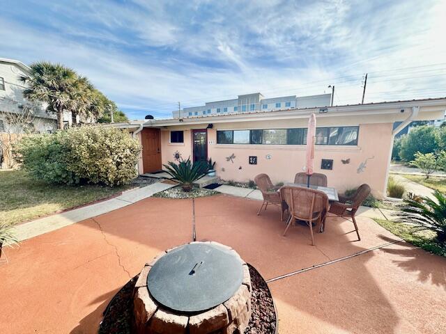 AVAIL: 7/1. SEC DEP= $2350 - can be broken up in 2 mo. installments if qualified. This quaint 2 bedroom 2 bath beach house is the perfect Okaloosa Island retreat. This charming 1 story single family home offers a fantastic opportunity to live just across the street from the beach. As you enter, you'll be greeted by an open floor plan that creates a spacious & inviting atmosphere. The entire house boasts tiled floors throughout for easy clean up. The kitchen is equipped w/ sleek stainless steel appliances & a breakfast bar, perfect for preparing delicious meals & entertaining guests. There is also a split bedroom plan for extra privacy. The house comes fully furnished, allowing you to move in hassle-free & start enjoying the beach lifestyle right away. With lots of outdoor space & a large backyard, you'll have plenty of room to relax, entertain & soak up the Florida sunshine. Don't miss out on this incredible opportunity to live in a beachside paradise! Owner may consider 1-2 small pet(s) w/ a pet fee &/or un-furnishing some of the property w/ the right long term Tenant.
