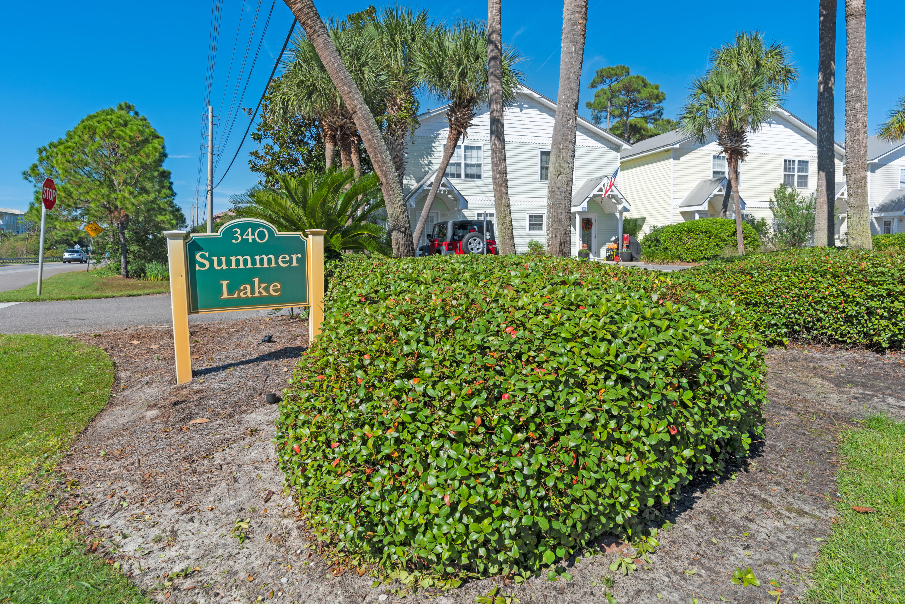 This quaint townhome is one of only two units that has second floor balcony facing west over the lake with beautiful sunset view. This unit has never been rented and has been well kept for over 20 yrs. located a short distance from three public beach access points this unit would make a perfect summer home or a wise investment opportunity. The low density well-maintained community of Summerlake allows short term rentals. location is everything and this property is only a short distance from Silver sands outlet mall, the village of Baytown wharf in Sandestin, restaurants and beach bars. Enjoy the day at the beach, go shopping, grab a bite to eat, take a swim at the pool, the choices are endless.