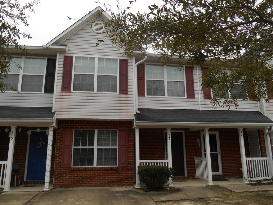 Great location South of Hwy 90-Nice townhouse in Rolling Pines subdivision. Recently painted and vinyl plank flooring downstairs and baths, ready to move in, lawn maintenance is included. The kitchen is open to the living room and overlooks the back patio. Bonus office/den/playroom downstairs versus a garage. This unit has a LARGE backyard & overlooks the ''Nature area''. Upstairs you will find 2 nice sized guest rooms, full guest bath, large master bedroom suite with walk-in closet and master bath (1/2 bath Powder room downstairs too!). The washer & dryer included, no more taking your laundry up & down! Centrally located near 2 newer schools, Lowes, Walmart, and all bases. Call for appointment. Will show weekends.