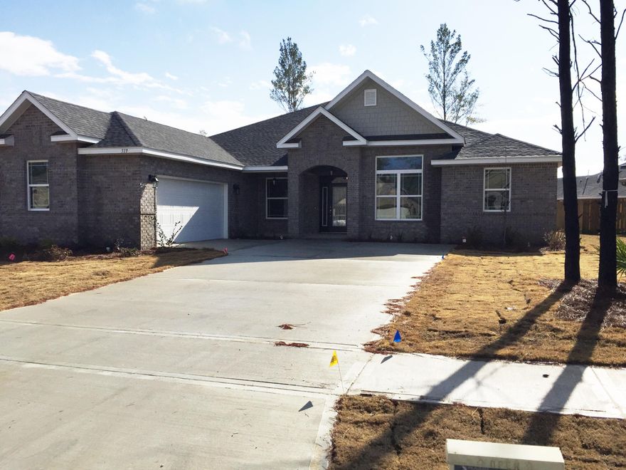 Ready Now.. The MONACO offers 3281 SF of flexible living space including 4 bedrooms, Media Room and 3 baths, huge laundry room and a 2 Car Garage. As you enter the home from the covered front porch the wide foyer opens to 12' ceilings. To one side is the Dining Room with beautiful coffered ceilings and on the other side a large Living Room or Office. Continue to the oversized Great Room also with 12' ceilings and hardwood flooring. The open Kitchen has 42 cabinets, Gourmet built in gas appliances, granite tops, an island and a large pantry. Just off the garage entry is a mud room and a 12'x11' laundry room / hobby room. You'll love the oversized walk in shower in the master suite. Some of the pictures in this listing are of a similar floor plan