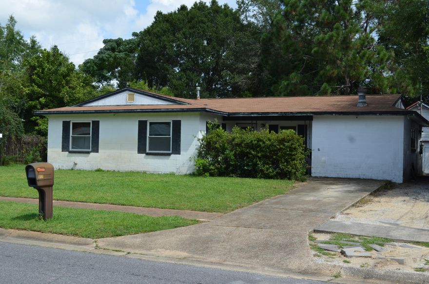 GREAT INVESTMENT PROPERTY or FLIP! 3 Bedroom 1 1/2 Bath Home with Detached Two Car Garage!!! AC replaced (2 yrs ago), Newer Hot Water Heater, New double pane windows and sliding glass door (2 Yrs ago), New exterior doors, partially upgraded electrical panel. New flooring in bedrooms. New well and lawn pump. Gas hot water heater and range. BIG covered back porch. This property will not last long at this price! Schedule your showing TODAY!