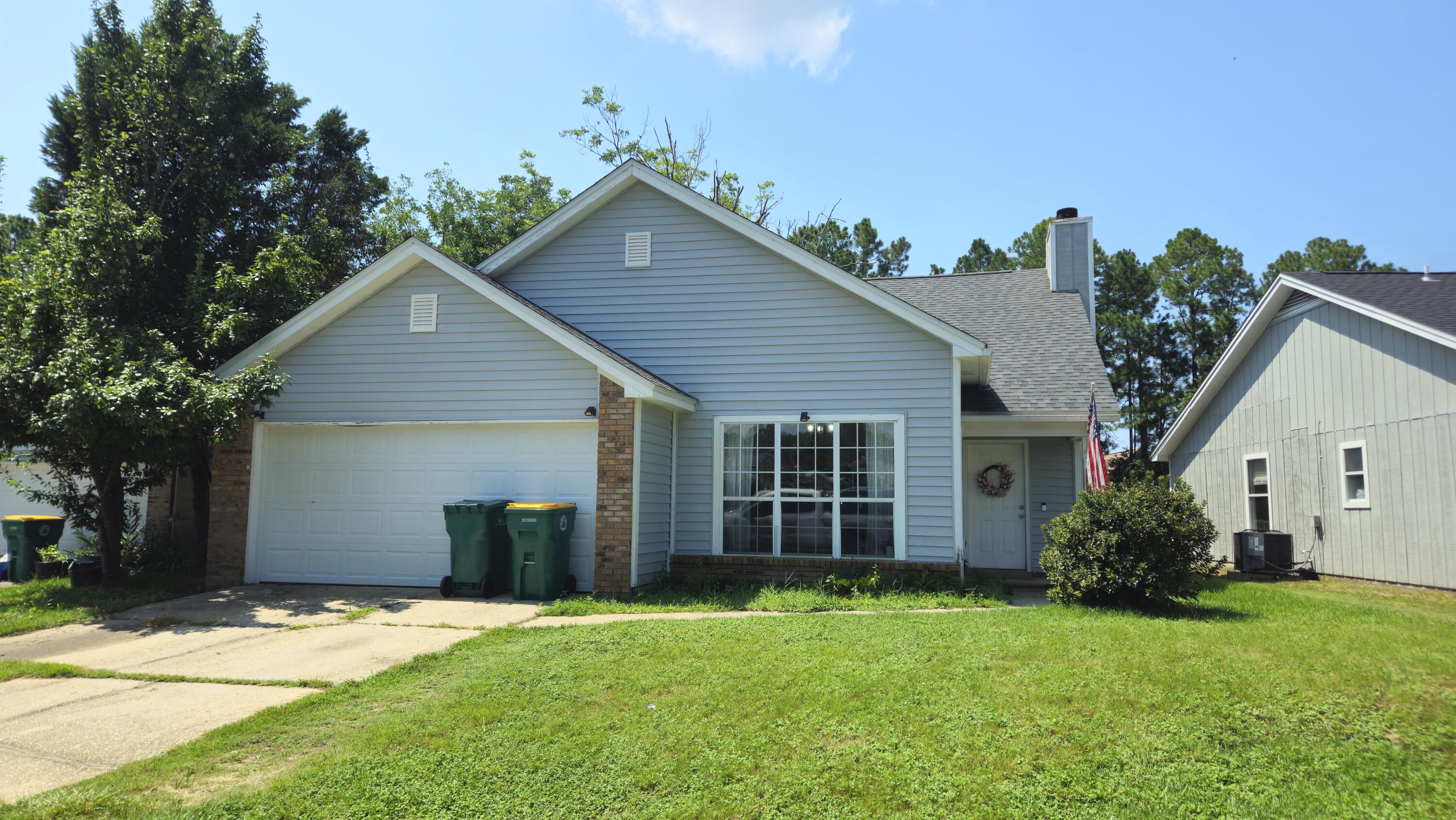 Welcome to your personal oasis! This beautifully updated home is just 3 miles from Hurlburt Field and 7 miles to Eglin AFB. Inside you'll find luxury vinyl plank flooring and granite countertops throughout, along with a modern kitchen and stylishly renovated bathrooms. Major updates include a new HVAC and water heater in 2024 and a roof that's only 5 years old. Step outside to enjoy peaceful lake views with the potential to add a dock--perfect for relaxing or entertaining. Located close to bases, schools, and shopping, this move-in ready home offers comfort, convenience, and natural charm.*Professional Photos underway*