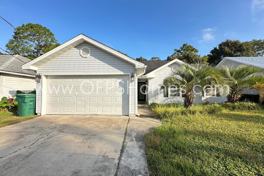 Welcome to this charming 3-bedroom, 2-bathroom single-story home in Fort Walton Beach! With 1,230 square feet of well-designed space, this property offers an inviting floor plan that flows effortlessly, making it ideal for both relaxing and entertaining. Enjoy the convenience of a one-car garage and the privacy of a fully fenced backyard with an enclosed patio--perfect for outdoor activities or pets. Centrally located, this home offers easy access to shopping, dining, and local attractions. Don't miss out on the chance to make this lovely Fort Walton Beach home your own!AS IS Washer and Dryer included!NO smoking. 600 minimum FICO credit score required in addition to meeting rental criteria. Pets allowed upon approval with a non-refundable pet fee and a pet screening located at: https://onefamilypropertyservices.petscreening.com/

All applicants are required to complete an application on PetScreening.com regardless of if they own a pet or not. Applicants with an ESA are also required to complete the application.

This property is a part of a Homeowners Association and tenants will be required to adhere to certain rules and restrictions. If you have any questions, you may request to view the HOA Covenants prior to application.

** Fees Required once an application is approved include, but may not be limited to: Security Deposit, Non-Refundable Fees (cleaning and rekey), $20 Certified Mail Fee, and Pet Fees (when applicable).