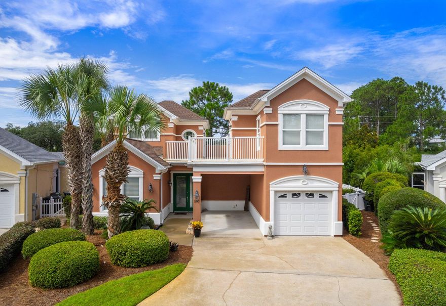Coastal charm & endless potential await at this precious dwelling- spacious 3BD/3BA main home PLUS a carriage house with bedroom & full bath sits just 0.2 miles to beach access--walk or bike to sugar-white sands & emerald waters in minutes! Located in a sought-after community with a sparkling pool, this home offers the ultimate 30A beach lifestyle.Main home features a primary suite & guest bedroom on the first floor for easy living, plus a 3rd bedroom & full bath upstairs. The carriage house over the garage adds flexibility--perfect for guests, home office, or more. Enjoy a private fenced backyard, a cozy screened porch for morning coffee or sunset cocktails, and the peace of mind of a completed pre-listing inspection. Lovingly owned by the original family, this home has been filled with wonderful memories and is priced for buyers ready to add personal touches & make it their dream beach retreat. Don't miss your chance to own a well-located property in one of 30A's most desirable areasschedule your private tour today and start living the vibrant beach life you've always imagined!
