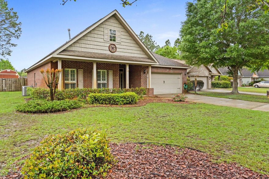 Welcome to 160 Concert Court in the sought-after Symphony neighborhood of Hammock Bay! This charming 3BR/2BA lakefront home offers 1881 SF of comfortable living on a picturesque street lined with mature landscaping. Enjoy peaceful evenings under the covered back patio overlooking the fully fenced yard - complete with shed and irrigation system. Inside, the open layout, vaulted ceilings and split floor plan are inviting for guests and perfect for entertaining. Location is a quick golf cart ride to Hammock Bay's incredible amenities including: pools, fitness center, clubhouse, Brewery, general store, Windmills Town Center, amphitheatre, pickleball, tennis, etc! Additionally, an all-star Events Coordinator keeps the calendar full of fun activities for all ages. Buyer to verify all info.