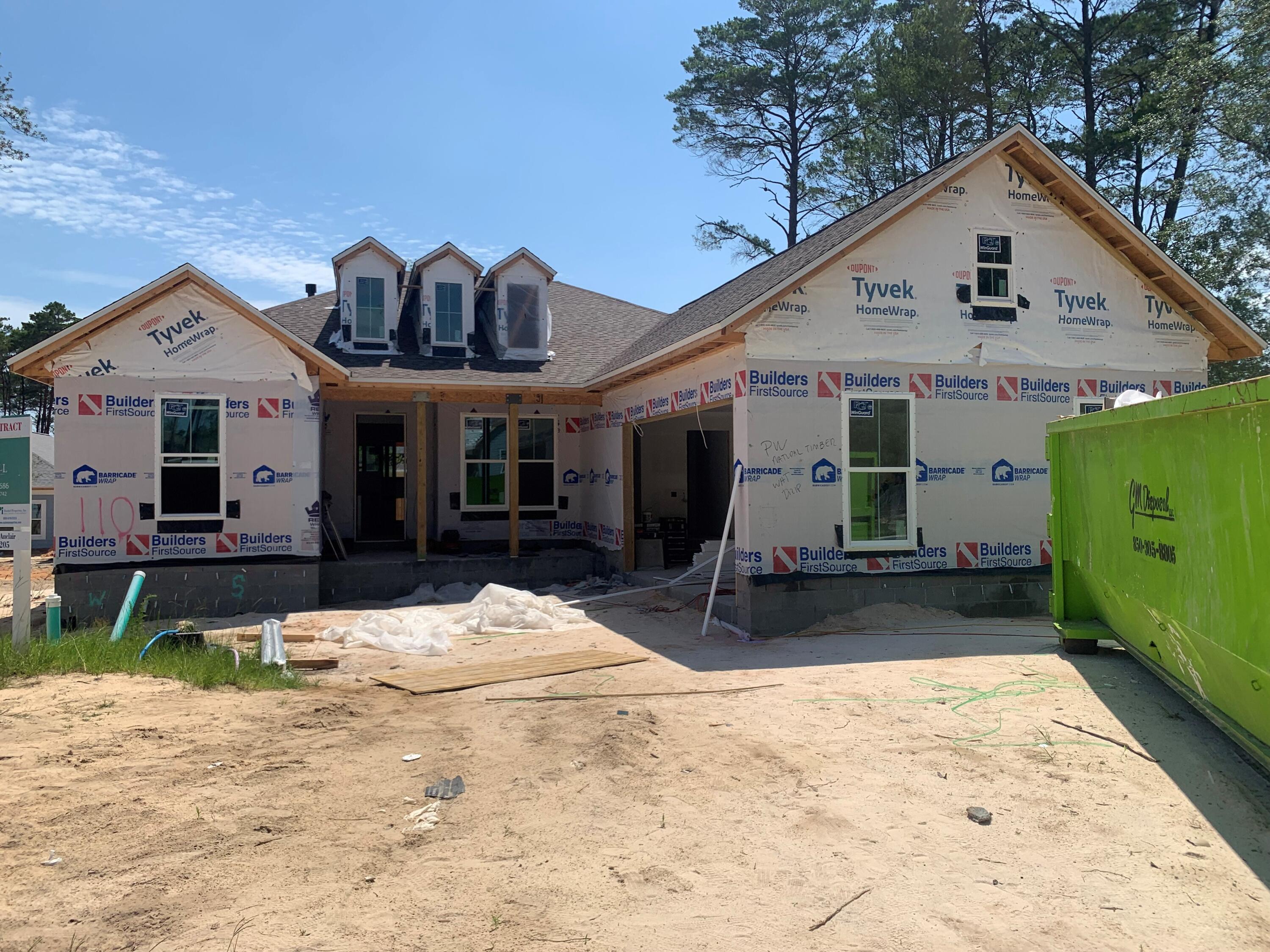 Presale Home, under contract, put into the MLS for Comp Purposes Stunning, Craftsman- style home in Niceville's premier new community DEER MOSS CREEK. 4 bedroom, 3 full bath, plus a flex room that can be used for a office/formal dining room or den. 1 story home, split floorplan and open concept layout with a covered lanai. Unfinished, bonus room accessed from the garage stairs. Engineered hardwood in the main living areas and tile flooring in the 'wet' rooms. Tankless hot water heater, 8' ft doors and 10' ceilings . Custom built master closet.