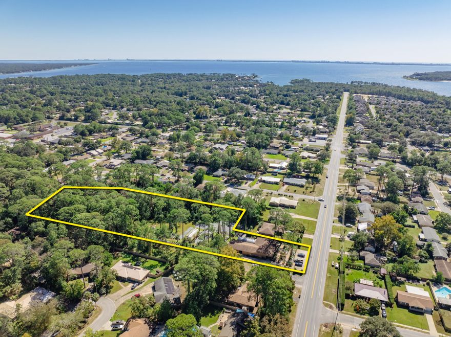 Extremely rare +/-3.35-acre assemblage comprised of two contiguous parcels currently operated as Emerald Coast Nursery until the business relocates.  The landmark site has been operated as a landscape nursery for over 30 years and is zoned R-1A - Single Family Residential (maximum 4 du/ac) with a future land use of LDR (low density residential).  The visibility is exceptional from Palm Boulevard South.  Located in Niceville, Florida, the community is ranked among the most favorable areas in Florida, offering one of the most desirable school districts along the Emerald Coast of Florida.  The nursery contains a +/-4,584 square foot building, with a large expanse of laydown yard for stock.  The City of Niceville owns the contiguous +/-4.5 acres surrounding two sides of... the subject assemblage. Please inquire for further details and to schedule your private showing.