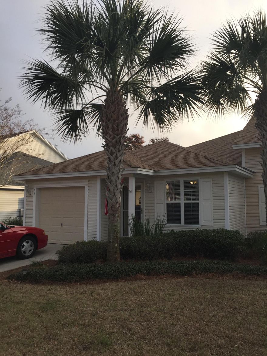 Living THIS close to Pier Park, doesn't have to be expensive. This 2BR/2BA town home in Palmetto Trace is being sold mostly furnished (call for details) and is one of the few units with a screened porch. Best of all, it is one of the few town homes located on one of the ponds so you have no neighbors behind you. It is in very good condition and easy to view....CALL TODAY.