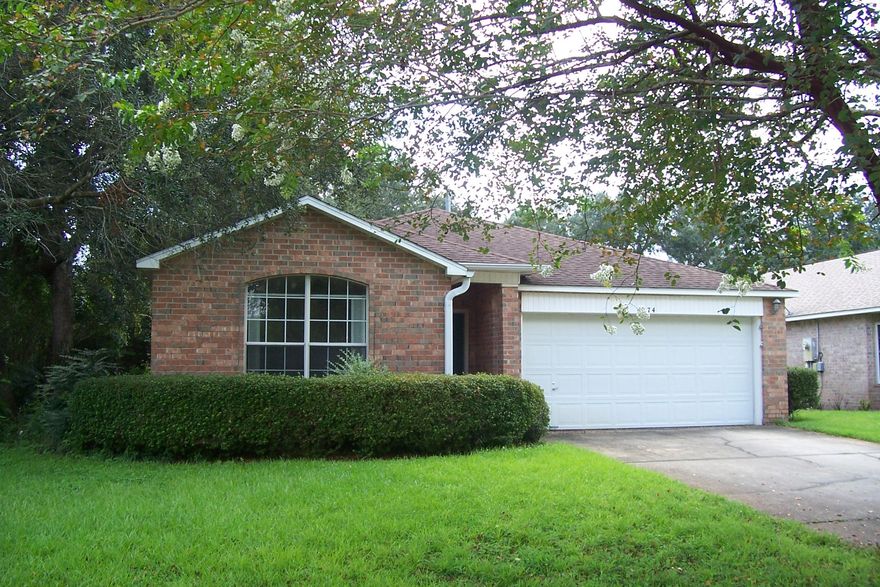 All brick home located in the GATED COMMUNITY of Magnolia Plantation. Close to Base, Shopping, and ten minutes to the beaches. Home is an open floor plan with large great room featuring a gas fireplace. Eat in kitchen and Formal Dining Room. Vinyl wood flooring in Hallway, Dining room, great room, and Master Bedroom. This home is being SOLD ''AS IS'' with the right to inspect. Home is in need of TLC and Roof needs to be replaced along with HVAC and fogged windows. Priced to SELL.
