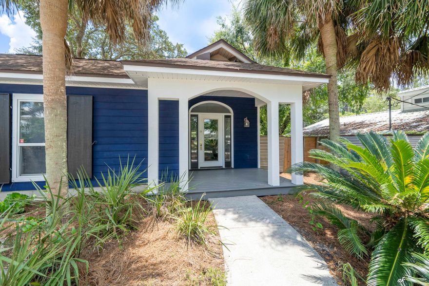 SHORT TERM RENTAL ALLOWED!  INVESTORS DREAM.Sleeps Like a 5-Bedroom! Rental Powerhouse or Dream Beach RetreatThis unique coastal gem offers a 2-bedroom + bunk layout plus two detached bunkhouses, creating the functionality and sleeping capacity of a 5-bedroom home. Whether you're looking for a high-performing rental investment or your own personal beach haven, this property delivers versatility, charm, and undeniable appeal.Step inside to a stunning chef's kitchen, outfitted with a premium Bertazzoni gas range, granite countertops, and an oversized granite island perfect for entertaining. The seamless flow into the spacious living area and beyond creates an atmosphere where friends and family can gather. One of the home's standout features is the expansive screened porch, leading to a shaded back deck built with nature in mind. Mature landscaping has been lovingly preserved, with the deck artfully designed around native foliage and centered by a tranquil koi pond.

Two detached bunkhouses add incredible flexibility ideal for guests, kids, or even as a unique snack bar (one includes a serving window!). These additional spaces enhance both the rental potential and the everyday enjoyment of this property.

Every element of this home has been curated for comfort, character, and connection. It's more than just a house it's a warm, welcoming sanctuary ready for your next chapter by the beach.