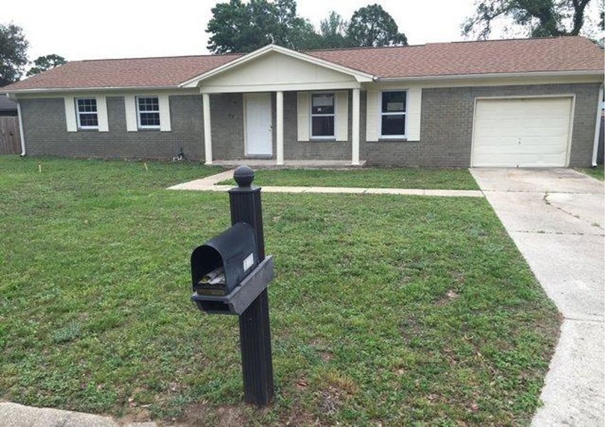 Older home with lots of potential... This brick 3 Bd / 2 Ba home offers large living room with tile floors & fenced back yard. This property is considered Insurable with Escrow by a FHA Appraiser. Buyers may escrow funds for repairs after the close of escrow & the amount is added to the loan balance of the standard FHA Financing (203b). Please see attached Repair Escrow & PCR for details. Available to Owner Occupants for 15 days from list date.