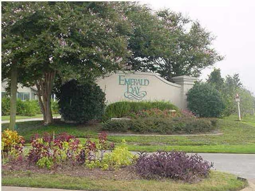 Over sized golf front lot with gorgeous views of 6 different holes-#1-#2-#3-#4-#9-#18 and the Emerald Bay club House. Emerald Bay is gated with convenient proximity to the beaches and all the wonderful amenities East Destin and Miramar Beach has to offer. Enjoy living in one of Destin's Premiere Gated Golf Course communities with a home owners association fee of less than $900.00 Annually.