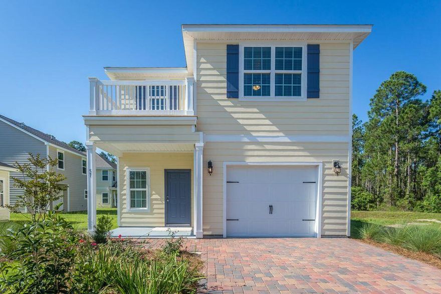 Beautiful home in a quiet small subdivision. Directly across the street from Choctaw Bay. At the end of the cul-de-sac. Community Pool. 3 Bedroom 2.5 bath. Granite counters, stainless appliances, fenced yard and garage.