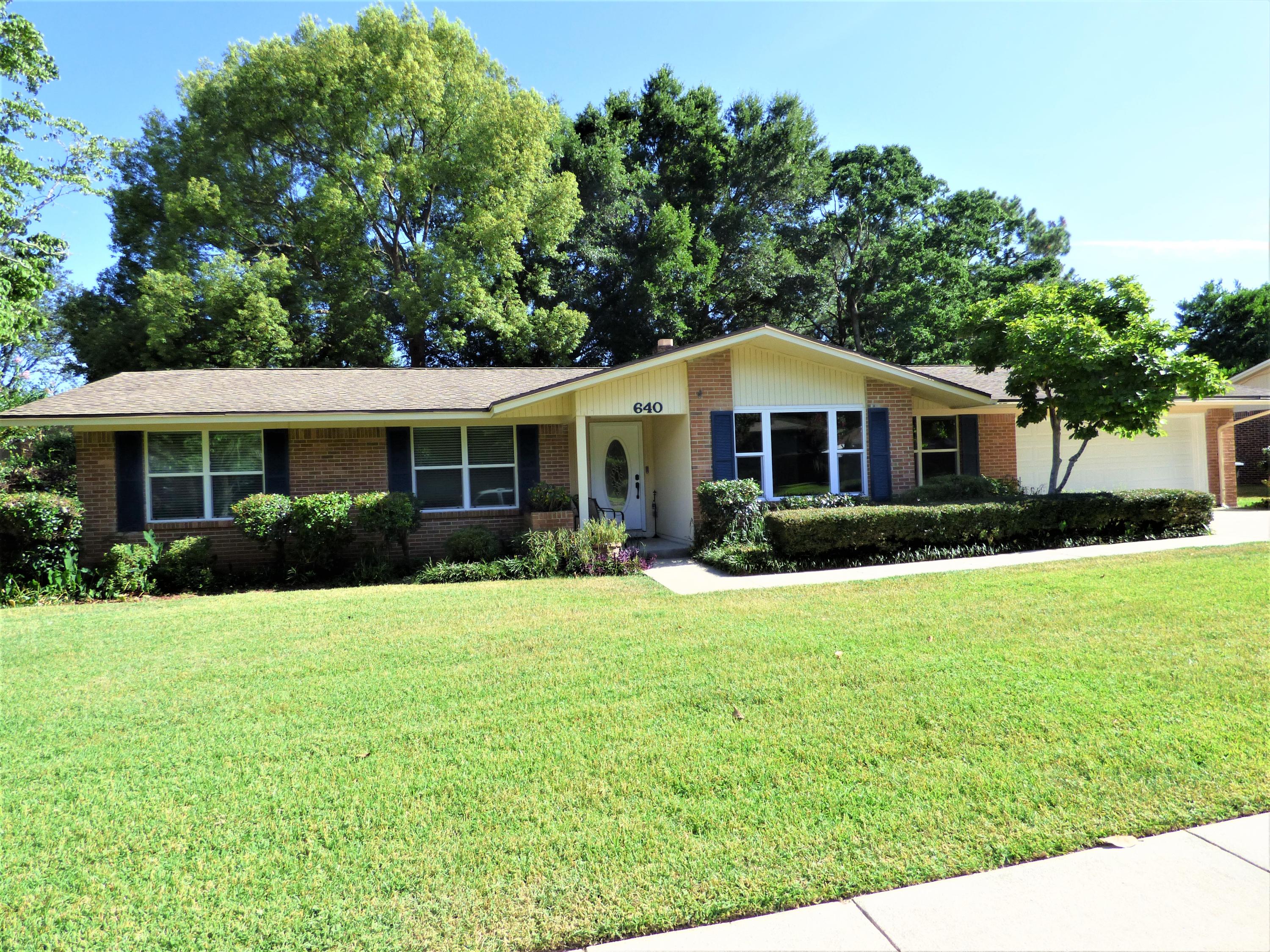 Copper Wiring 2019, Interior paint 2019, PEX Plumbing 2017, Hurricane Rated Windows 2014, 50 Gallon Hot Water Heater 2014 + many other features. A well maintained 3 bedroom/2 bath home with fireplace and 2 living areas located in the highly desirable neighborhood of Kenwood & features a fenced-in backyard and relaxing outdoor space with mature trees/landscaping. The home has many updates and is move in ready however cosmetic upgrades in the kitchen, bath and flooring would enhance future value. There is a lawn pump and sprinkler system to help maintain the yard and landscaping. Convenient to Eglin, Hurlburt, Duke and SFG complex as well as the airport, shopping, schools, medical facilities, restaurants, area parks, golf courses, and the beautiful white sandy beaches.