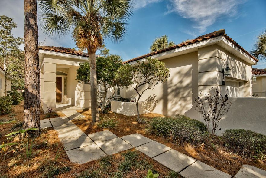 Located in Legend Creek at Sandestin on an interior site with an enclosed and private back and side yard area, this 2 bedroom, 2 bath plus a den/office is now available. Many upgrades are found in this very open and functional floor plan/home such as granite kitchen counter tops, stainless steel appliances (new 48 inch Samsung refrigerator) and brand new A/C unit just installed. New tile on the screen porch, new carpet in the master bedroom and walk in closet, completely freshly painted and ready for immediate occupancy. Unfurnished so you can put your personal touch on your new home.