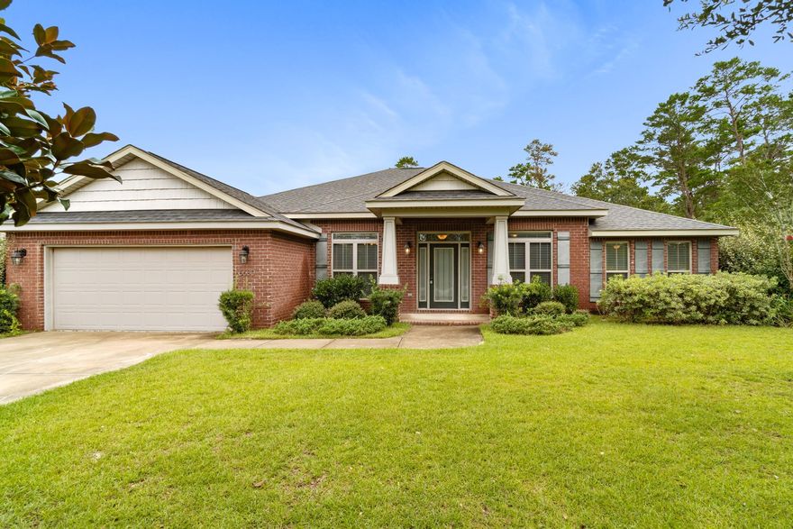 With over 3,000sqft. and an almost half acre lot that is big enough for a pool - this 4Bed 3Bath home is perfect for entertaining! The kitchen has granite countertops, custom maple cabinetry, Double Ovens, and stainless steel appliances! The Main Bedroom is very spacious with double walk-in closets. The Main Bathroom has separate vanities, a large walk-in shower with separate garden tub! Home has large a covered back porch that over looks the fully fenced in backyard with sprinkler system! Come take a look today! Vacant so it is an easy show! Buyer and buyer's agent to verify all pertinent information.