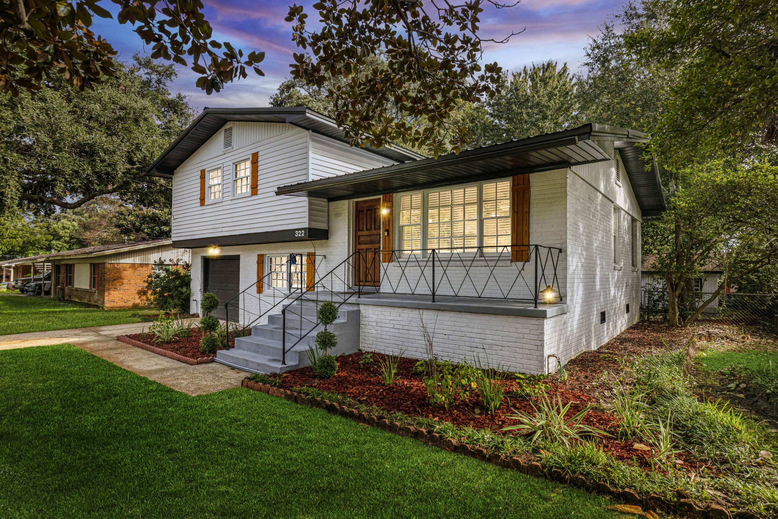One of the most desirable locations in Fort Walton Beach. This updated tri-level home sits on a lovely lot with mature hardwoods. Front entrance opens to an inviting open main floor featuring living, dining, and kitchen areas. The kitchen is a classic and clean design, with white cabinetry and woodwork, gorgeous white quartz counters, a deep farm sink and a stainless steel appliance package. The remodel included new LVP flooring and all new doors and hardware throughout the home. The top level of the home is for dreaming. There are three bedrooms and a full bath on this floor. All remodeled with lovely window views. The coolest part of this home is the bottom level. This bonus area has a large open room that can serve so many different uses. Maybe you need a 4th bedroom? This can be that. Perhaps, you want to create a home theater room? You've got it. A game room? A home gym? What do you think? The laundry area is also located on the bottom level. The backyard is just waiting to become a tranquil escape. Shady trees, an open patio and separate porch, and a storage shed complete this home. No wait, you will be what completes this home.