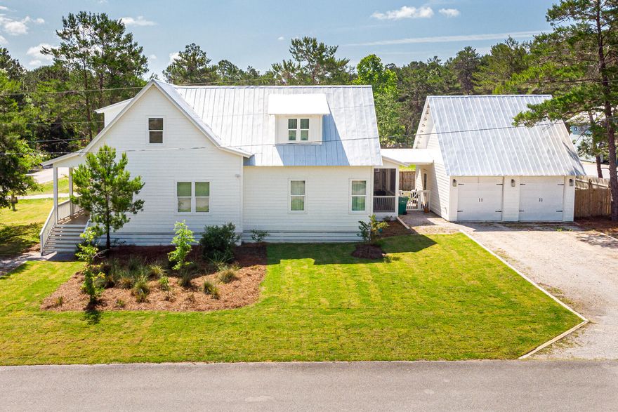 Look no further, here is your perfect, Point Washington home.  Located in the lovely & quiet Daughettes area, this beautiful, custom built 4-bedroom, 2 car garage home has plenty of space for everyone to live & enjoy.   The home features a beautiful gourmet kitchen with dual energy range, custom white shaker cabinetry with a backsplash to the ceiling, coffee bar and connecting mudroom.  With tons of natural light, this open concept living area is the perfect spot to entertain or relax by the fire at the end of the day.   The spacious first floor master features 2 large walk in closets, a lovely master bath with large soaking tub and separate shower.  On the second level you will find a small den with two bedrooms with a deluxe jack & jill bathroom and additional playroom, that could easily