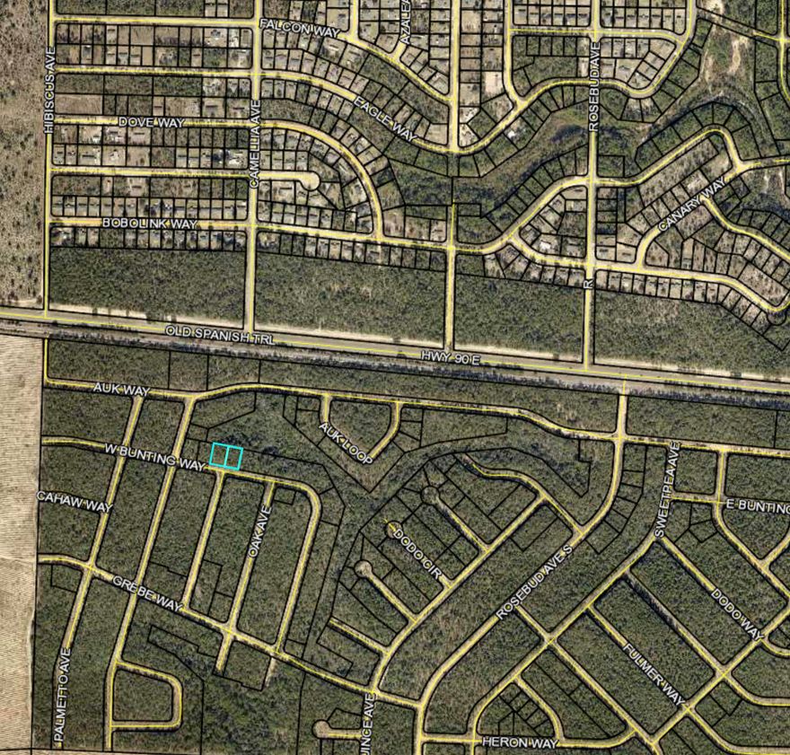 Two parcels on W Bunting Way for sale together as .59 acre or separately. If you're looking for privacy look no further, you found it! The lots are approximately 10 miles east of the intersection of Hwy 85 and Hwy 90 in Crestview.