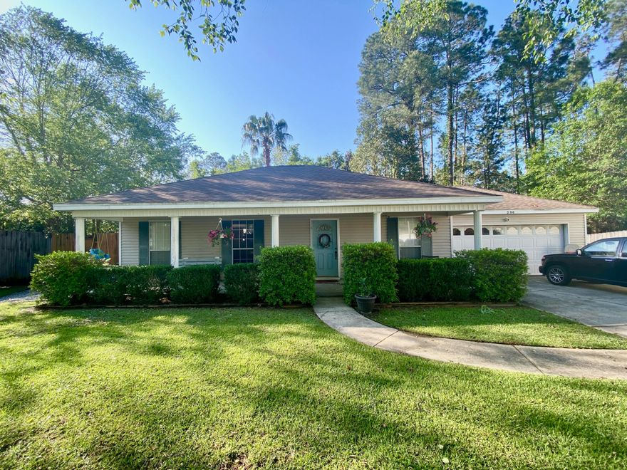 Back on the market at no fault of seller. Buyer did not get financing.  Charming home on a large, private lot in a gated community in Santa Rosa Beach for well under $400K! This home is perfectly situated only five minutes from the Ed Walline beach access on the Gulf and five minutes from the Cessna Landing boat ramp on Hogtown Bayou. The 1/3-acre lot is fully fenced and enclosed by forest. Very private. Very quiet. Mature palms in the backyard shade a lighted and cooled detached workshop and two additional storage sheds. Plenty of room for children or pets to play or for a future pool. Long, covered front porch designed for rocking chairs overlooks the expansive front lawn.