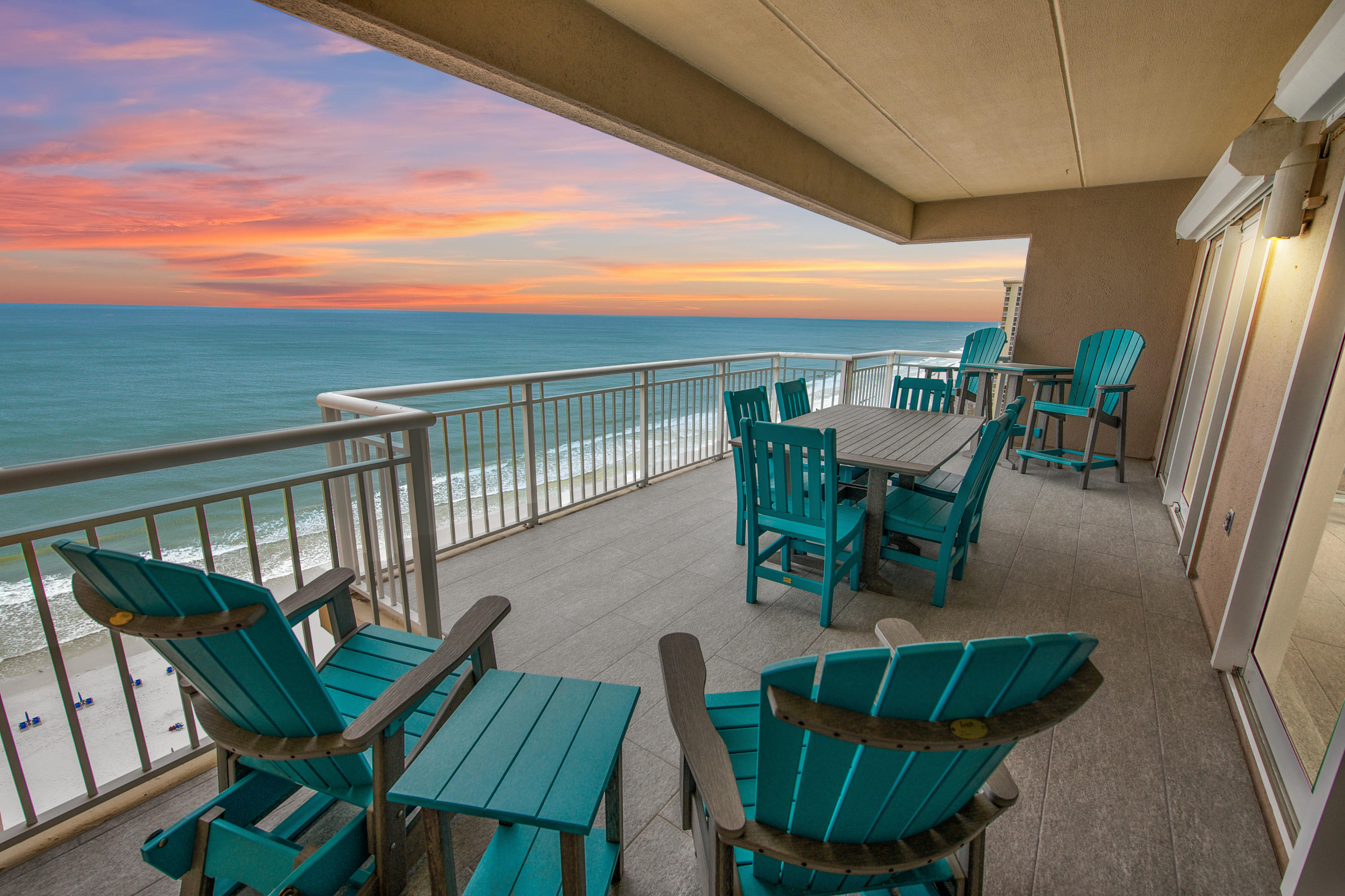 This is your chance of a LIFETIME to Own a one-of-a-kind, 4 bedroom, 4 bath *GULF FRONT 16TH FLOOR PENTHOUSE* in the Heart of Destin! This SUPER POPULAR vacation rental has 6 years of REPEAT HAPPY GUESTS! For 2021, the rental income is $145,298 (rent only as of 10-16-21) w/ 106 nights blocked for Owners Use! Over $80K booked for 2022! Favorite features include: An open floor plan with THREE sperate large balconies (Gulf Front Living Room/Kitchen, Gulf Front King Master Suite and King Bedroom with Views of Downtown Destin)!! Views of the SUNRISE AND SUNSETS are simply stunning! New 2021 updates include new flooring, custom island in kitchen, shiplap panel walls in kitchen, baths and bedroom and fresh paint throughout! You will never want to leave. This beautiful penthouse sleeps 13