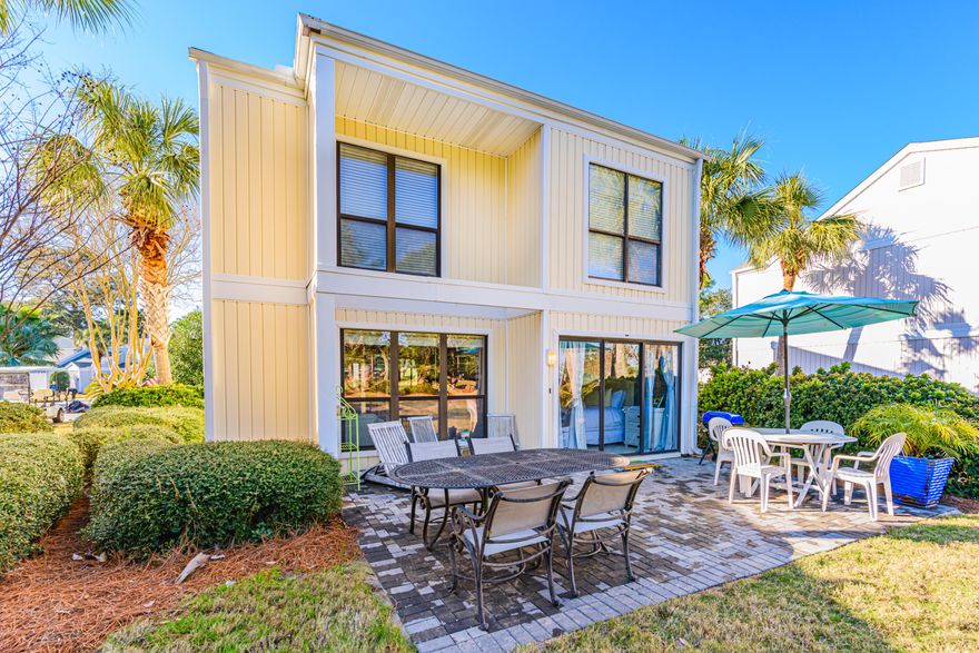 ALL OFFERS CONSIDERED.  This lovely stand-alone condo is located in Sandpiper Village on hole 17 on the Links Golf Course of Sandestin. The property is being sold fully furnished and completely turnkey.  Seller has painted the entire interior, replaced window panes in all 24 windows, newer TV's, furniture and decor.  And this unit also comes with a 6-seater golf cart and room to park, a huge perk in Sandestin!Sandestin Golf & Beach Resort is a gated golf cart community that consists of 2,400 acres, seven miles of waterfront on the bay and the beach, pools, four golf courses, and lots of restaurants and shops nearby.