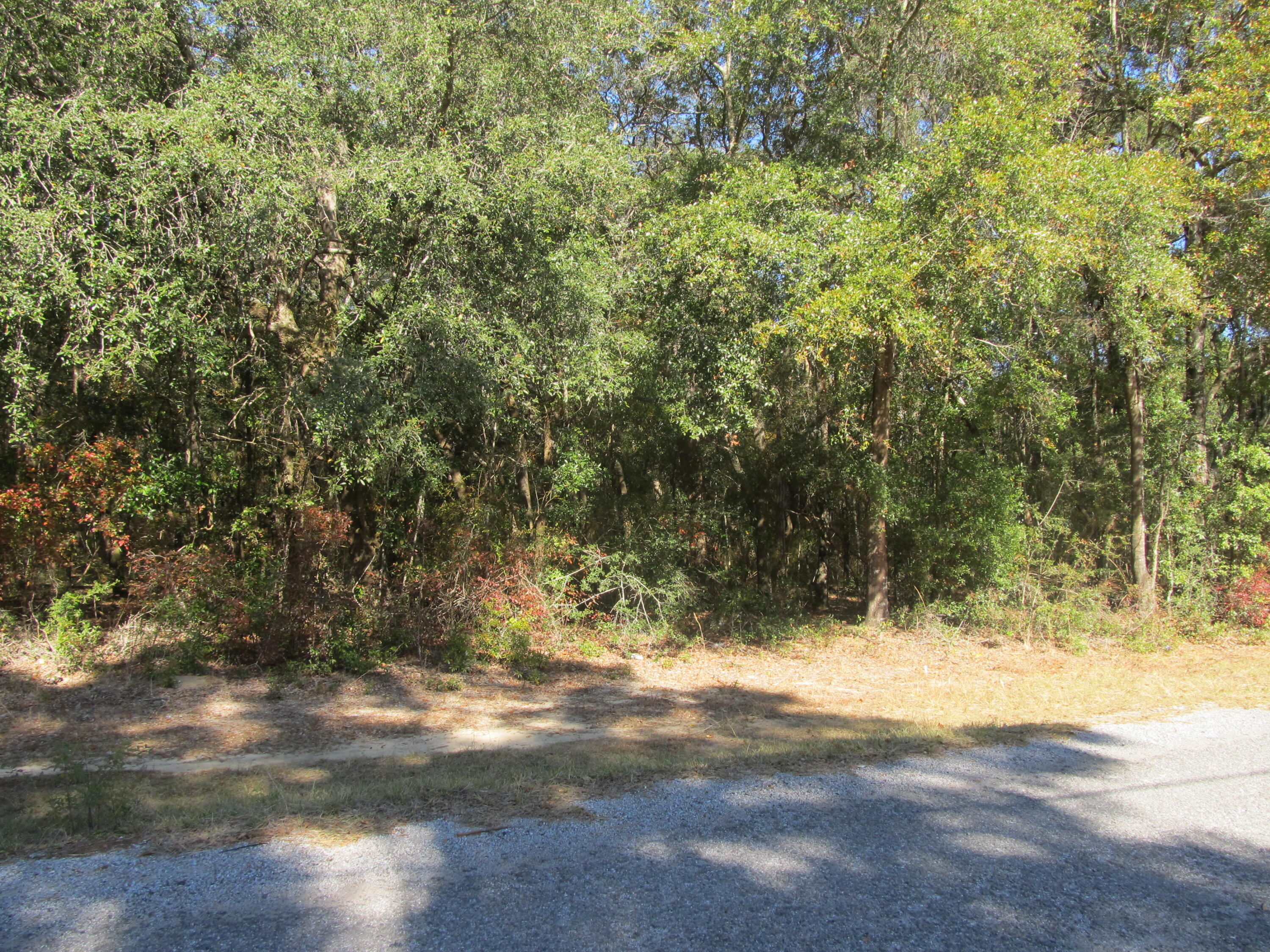 Wonderful, large lot in the Kings Lake Area of DeFuniak Springs. This 2.16 acre parcel would be the perfect spot for a manufactured or custom homesite. Large oak trees are throughout the property with paved road frontage. There is no survey on file. Electric and public water available at road. Property will require septic tank. Seller to perform due diligence. Property sold as is.