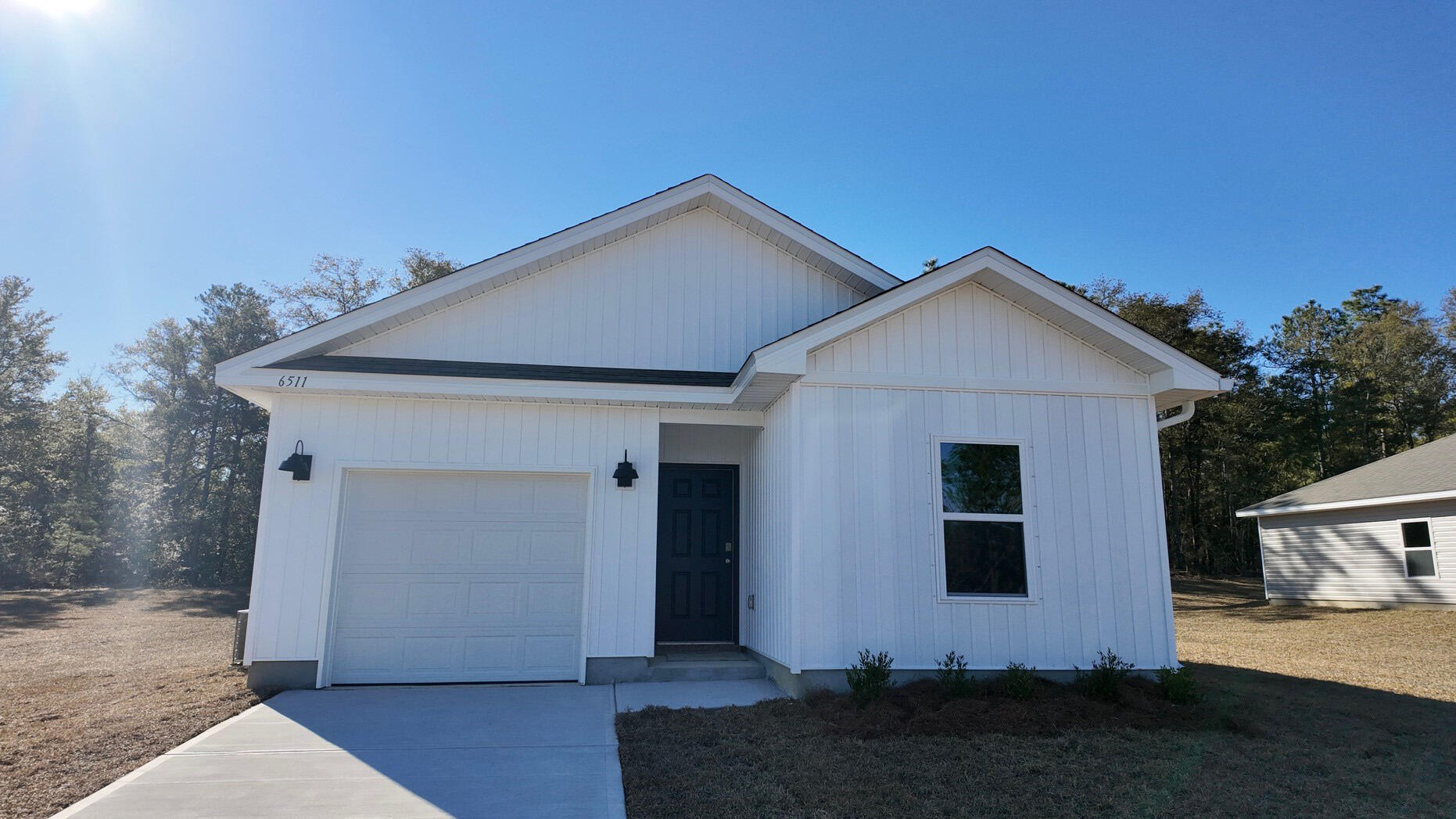 This BEAUTIFUL FLORIDA COTTAGE IS ALMOST COMPLETE!  Brand new construction going up now in NEW Hidden Lakes Community gives you quick access to the airport, military bases and an easy commute to Destin, Fort Walton beaches, & nearby golfing.  Close access to Corklin's Lake for fishing, kayaks & swimming.  The Popular CAMILLA plan is a 1 story, charming contemporary cottage style home with 1 car garage,1528 sq. ft., 4 bedrooms, 2 baths and a great open floorplan perfect for relaxing. Beautiful kitchen, stainless appliances, built in lighting, wood look flooring and nice carpet in the bedrooms. A Smart Home ''Connect'' system features several convenient devises and fabric hurricane window and door protection is included. Nice clean lines give great curb appeal, located in a fast-grow