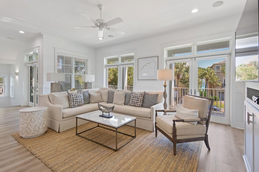 1850 Scenic Gulf Drive known as ''Slice of Paradise'' is a charming 6 bedroom home located in the Frangista Beach community of Destin/Miramar Beach. This magnificent 3,460-sq. ft. home with over 1,000 square feet of balconies and porches facing the sugar white sands and emerald green waters is the perfect place to relax and unwind.
''Slice of Paradise'' has a private pool and is conveniently located just across the street from gated beach access.
1850's First Floor:
Guest Bedroom with Bunk beds, Full on bottom
Guest Bedroom with Double and Twin beds
2 Guest Bathrooms
Garage
Pool
1850's Second Floor:
Kitchen
Dining Room
Living Room with Sofa Sleeper
Master Bedroom - King bed
Master Bathroom
Half Bath
1850's Third Floor:
Master Bedroom - King bed
Master Bathroom
2 Gue 2 Guest Bathrooms
Laundry Room