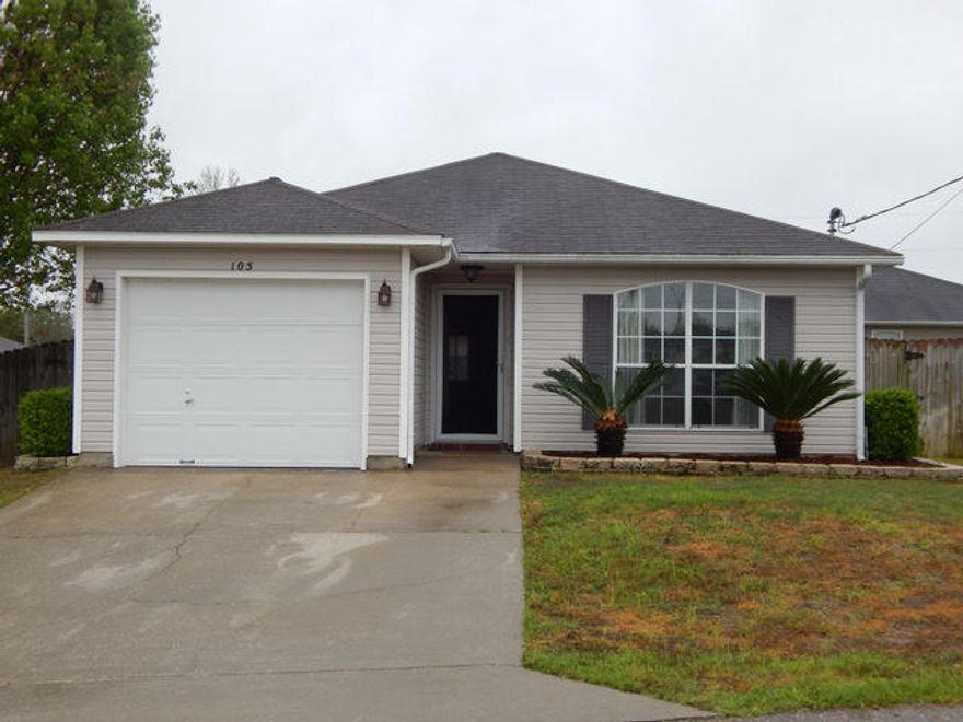 This home is beautiful and ''turn key'' ready for only $119,900. The owner has upgraded this home from top to bottom and inside and out. Outside you will find a fully automated sprinkler system that even connected to public water on it's own tap for lower water fees. A large bbq patio with brick pavers, a yard building and a drive through gate to the rear yard that has been the home to a 28 foot sea going boat. The back yard also has wood privacy fencing and a brick retaining wall. It's a low maintenance yard yet set up for entertainment. Inside you will find a better than new home. High efficiency water heater system, all new lighting and plumbing fixtures. The master bathroom has been reconfigured with a walk-in closet and classy double vanities. The flooring is a combination of tile,