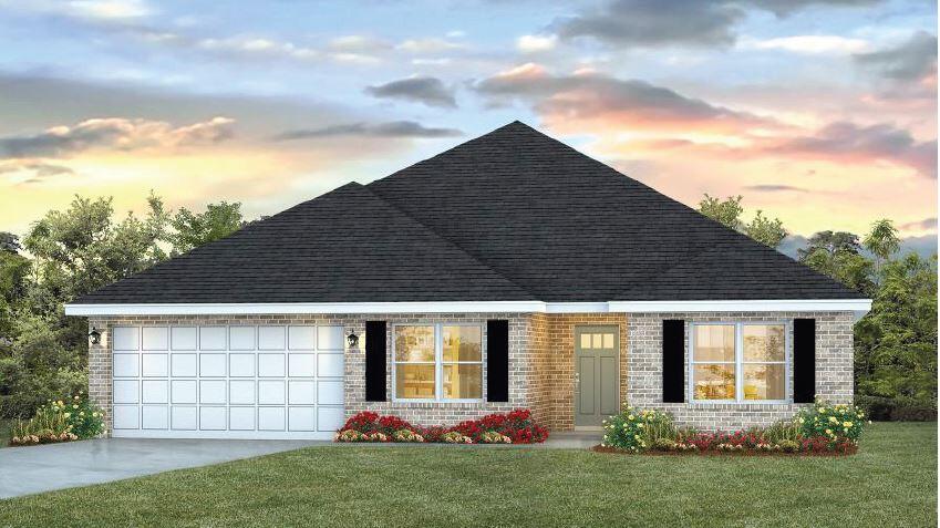 NEW CONSTRUCTION in Plantation Woods Community. The popular Sawyer floor plan, a spacious 5 bed, 3 bath home, built-in lighting, nice covered patio, gorgeous wood-look flooring throughout & frieze carpet in the bedrooms. Well-designed kitchen features beautiful Granite countertops, undermount sink, large island bar, stainless appliances & corner pantry. Roomy breakfast nook & separate dining area. Fabulous Open Design is perfect for relaxed living & entertaining. Spacious bedroom 1 & the adjoining bath offer a double undermount sinks & a sharp Granite vanity, large shower & walk-in closet. The Smart Home Connect System includes several convenient Smart Home Devices & Fabric window & door hurricane protection is standard. Striking exterior, awesome curb appeal. MUST SEE.