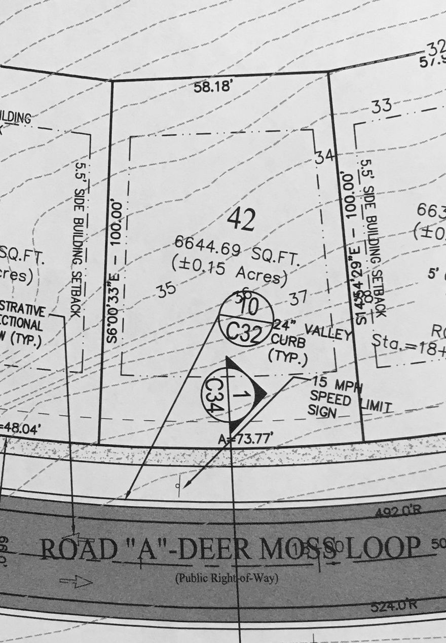 Deer Moss Creek is Niceville's newest community with beautiful wooded lots tucked into the first portion of 1100 acres. Annexed into the City of Niceville, this mixed-use community plans to include single-family, multi-family, commercial, a village center and a light industrial area. Phase 1 is named Hartfield and has ninety-eight single-family lots ranging from .11 acres to .38 acres. A paved trail system is planned to run along the path of the creek that runs the length of Deer Moss Creek, north to south. The Phase 1 portion of the trail is complete and there is also a park in the center of Hartfield. As future phases develop, there will be other amenities such as pools, community center, other parks, etc. A bike path is planned for both sides of Deer Moss Loop.