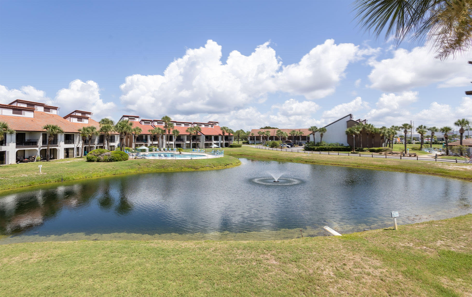 $5,000 Closing Cost Credit! This beautifully renovated 2BR/2BA, 1,254 sq ft second-floor villa in Edgewater Beach Resort is fully furnished and rental-ready--ideal for investors, second-home buyers, or beach lovers. Enjoy wide pond views with turtles, fish, and wading birds from your private balcony. Recent upgrades include a 2024 hot water heater, HVAC 2020,dishwasher 7/2023 and 2022 interior renovation. Edgewater offers 11 pools, Par-3 golf, pickleball, tennis, beachfront dining, Starbucks, and direct beach access. Located in the heart of Panama City Beach--priced to sell! -- bring your buyer today
