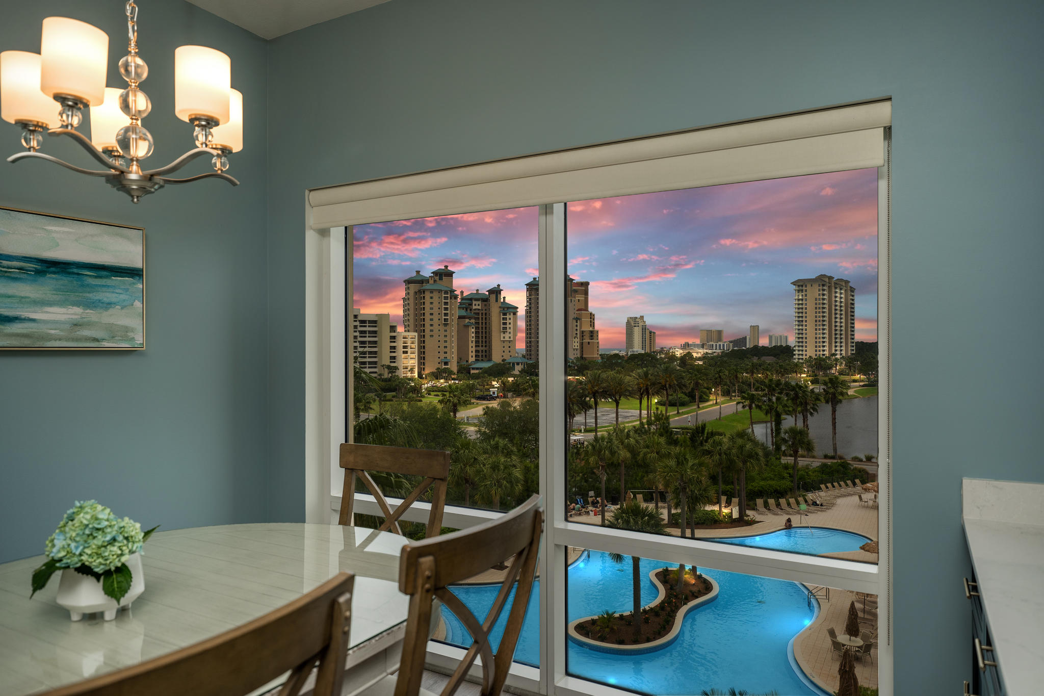 Maximize this Luau condo's rental income potential by showcasing the beautiful renovations & spectacular views of this fully furnished & completely renovated, turn-key, 2 bedroom condo. The current owners have added a LONG list of updates (see in docs) to this condo including a bar with custom upper & lower cabinetry & beverage fridge in the dining space. This lockout floor plan allows you to rent out the unit as a 2bedroom condo, or as a 1bedroom w/ full kitchen & bathroom & or as a studio with 2 queen beds. The studio lockout has an updated kitchenette, bathroom vanity, new countertops & a beautifully tiled floor to ceiling shower with new sliding glass door. Both ''A'' rated: 6422 studio grossed $22,607 in 2019. 6424 as a 1BR, grossed $28,946 in 2019. Buyer to verify all information.