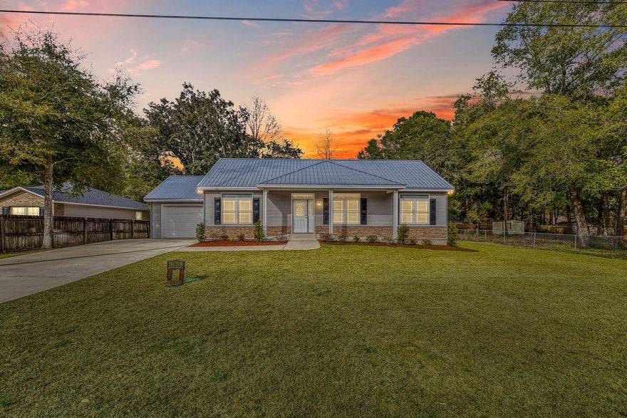 If you've been waiting for a home that feels right the moment you arrive, this is it. Recent upgrades include a new metal roof, custom attic insulation, newer HVAC system, and updated appliances--the big-ticket items buyers want already done. Enjoy a spacious backyard, new wood deck, and a fully insulated storage shed for added flexibility. Tucked into a quiet Crestview neighborhood with a true sense of community, this home offers comfort, privacy, and pride of ownership throughout. Easy access to Hwy 90, Hwy 85, and I-10 provides convenient routes in and out of Crestview, making commuting to nearby bases, employment centers, and the Emerald Coast both efficient and flexible.