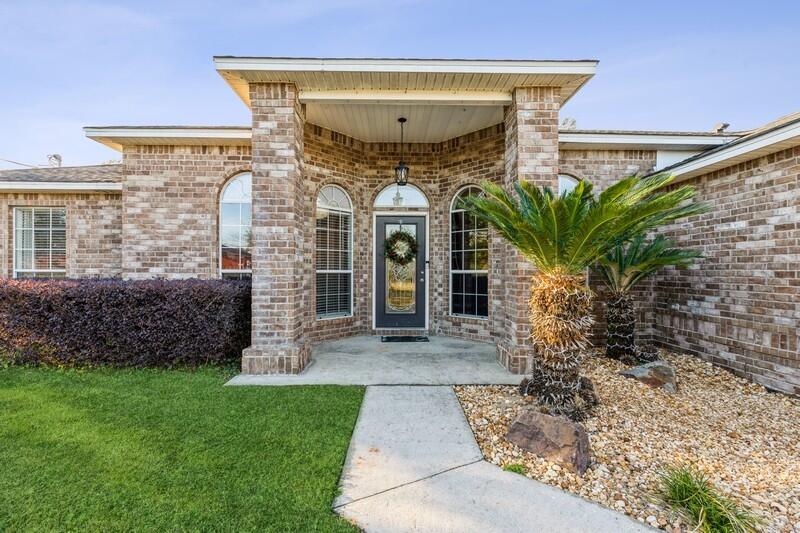 OPEN HOUSE - SUNDAY - 12/19 - 1 pm to 3 pm! You are going to like this one! 2016 Roof! 2020 New HVAC! Located in Countryview Estates, this all-brick 4 bedroom, 2 bath home has a warm welcoming feel about it. The entrance is stately and then you enter a front hall/foyer. On the right you find a formal dining room, which would also make a great space for a home office. The living room is a very comfortable space with its wood-burning fireplace, plant ledge, higher ceiling and lots of natural light from the French doors that lead out to the open patio and backyard. Gather the troops in the big eat-in kitchen equipped with stainless steel appliances and lots of cabinets and counters, including a central island. This home has a split bedroom plan, the primary bedroom suite has a spacious bedroom, a bath with double-vanity, and a separate shower and tub. The other three bedrooms are located opposite the primary and share a hall and full bath. The laundry is located off the kitchen and the 2-car garage. The backyard is very spacious. A retaining wall adds an architectural feature to the backyard that would add to any landscaping plans. Plan your visit soon as this home surely won't last long in this market.