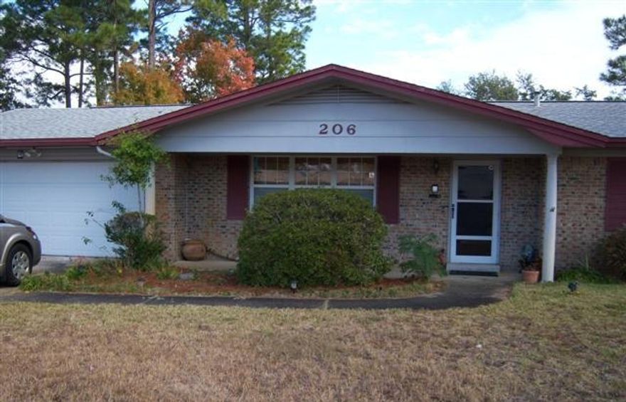 Brick home in well established neighborhood. Large living room, separate family room with brick fireplace and formal dining room. Very spacious kitchen with breakfast bar. Screened porch. Large backyard with sprinkler system.
