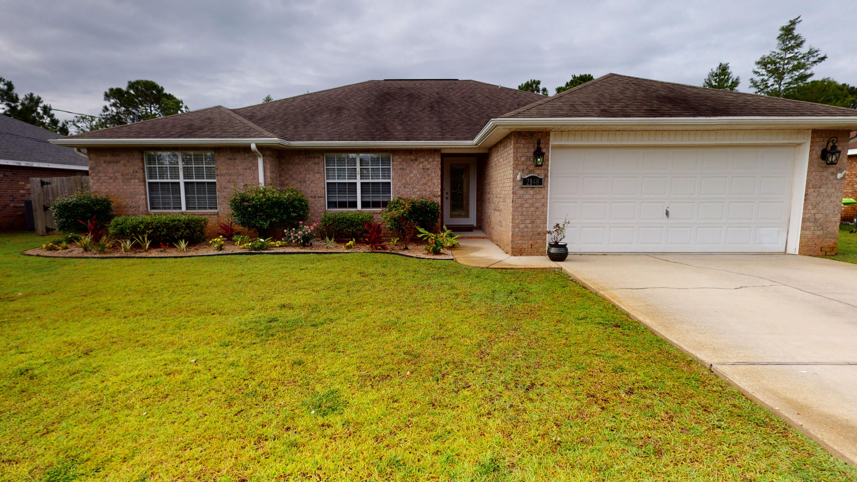 Come view this immaculately maintained home that is in close proximity to Navarre High school and some of the most amazing beaches in northwest Florida. There will not be any development behind the home or in front of the home for wetland and/or conservation easements. There is plenty of space for entertaining or for those larger family gatherings. The three bedrooms are all approximately the same size with ample closet space. The Master bedroom is quite large with a very large walk in closet. The Master Bath has a very large walk in shower with seating area. There is room in the back yard to add a pool.