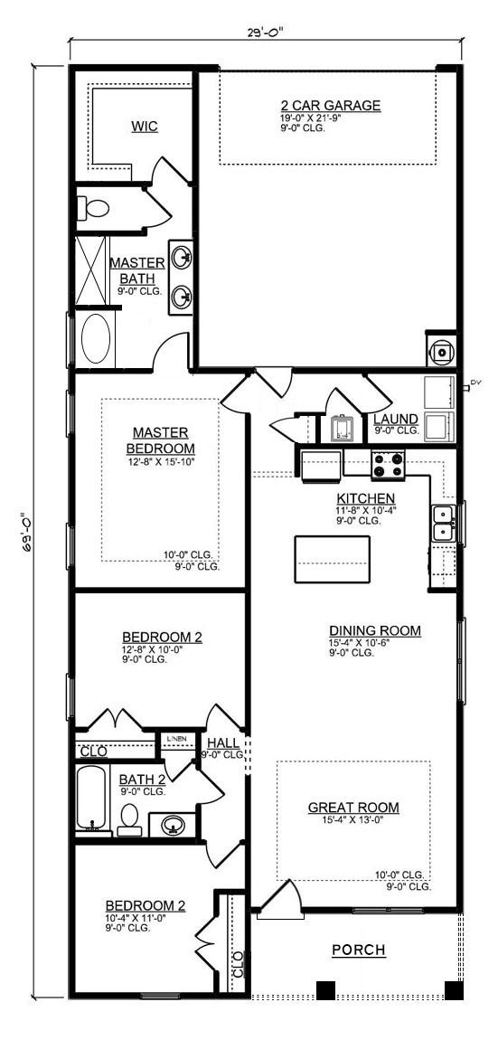 Closing cost incentive provided using builders preferred lender.The Porter plan has 3 bedrooms, 2 bathrooms and a two car garage. Very Open Floorplan. Large Island in kitchen. Separate Tub and 5ft fiberglass Shower in Master Bath. Luxury Vinyl Plank Flooring in all rooms except bedrooms.Monthly HOA fees of $ 293 INCLUDE: Over 200 Cable channels, Access to all pools, 24hour gym, Clubhouse, Movie Theatre, Tennis and Basketball Court, Playground, Bay Club with Fishing Pier. HOA in Schooner Landing also INCLUDES a full landscaping program. Every Yard is Maintained- Cut, fertilized, mulched, irrigation included.