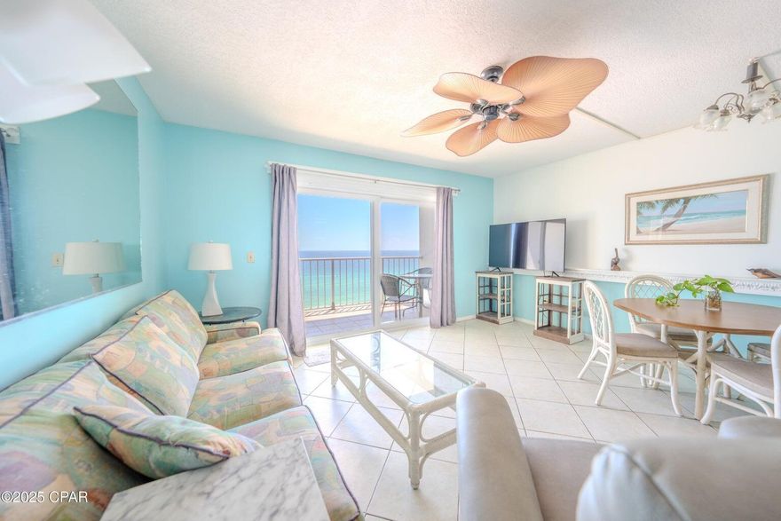 Lowest-Priced Gulf-Front Condo at The Summit - Only $279,900! Don't miss this rare opportunity to own the lowest-priced unit currently on the market at The Summit! Priced at just $279,900, this 13th-floor Gulf-front condo offers amazing views of the sugar-white sand and emerald-green waters from your private balcony. The Summit features resort-style amenities, including two beachfront pools, a tiki bar on the pool deck, hot tubs, tennis courts, a fitness center, and direct beach access. This is the perfect vacation retreat, second home, or short-term rental investment.