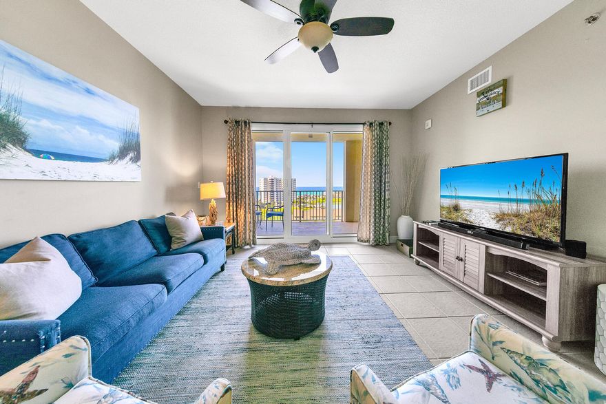 Welcome to Ariel Dunes II.  This beautiful 9th floor unit has a combination of convenience, comfort, and charm.  Enjoy the space of the 2 bd, 2 full baths and a bonus bunk room! Tastefully decorated throughout, you will enjoy the fully stocked kitchen,  master bedroom with gulf views, cozy great room and of course when you step out on the oversized balcony, you will have one of the best views of the emerald green and blue waters of the Gulf of Mexico and the white sandy beaches anywhere! Sunsets are picturesque, memorable and  simply amazing.  Memories are waiting to be made for friends, family or just yourself.  Come and see this beautiful unit!