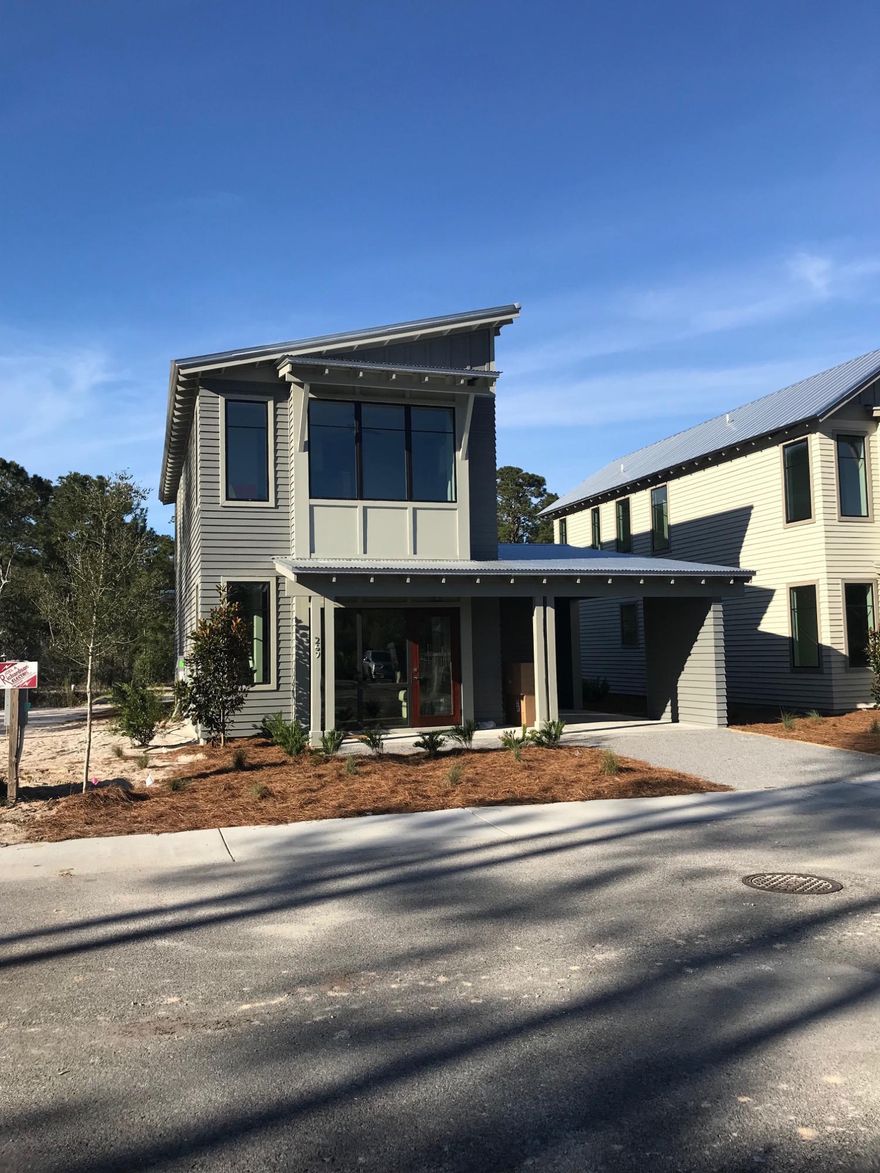 You've discovered SOUTH WALTON'S NEXT GENERATION HOMES! Brand-new home on Historic Point Washington, thoughtfully designed for today's families. Enjoy the privileges of living the good life as a local. The State Park & Montessori school are steps away, and public boat launch just a few blocks. The neighborhood is framed by designated conservation areas, on which nothing can ever be built. Open floor plan. Select your fixtures and colors, and enjoy a new home built your way. Upgraded with all hard surface flooring. High quality construction with storm-rated windows. Bedroom on the first level. 10-foot ceilings on the first level. Stainless kitchen appliances are included. Ask about possible Closing Cost Assistance.